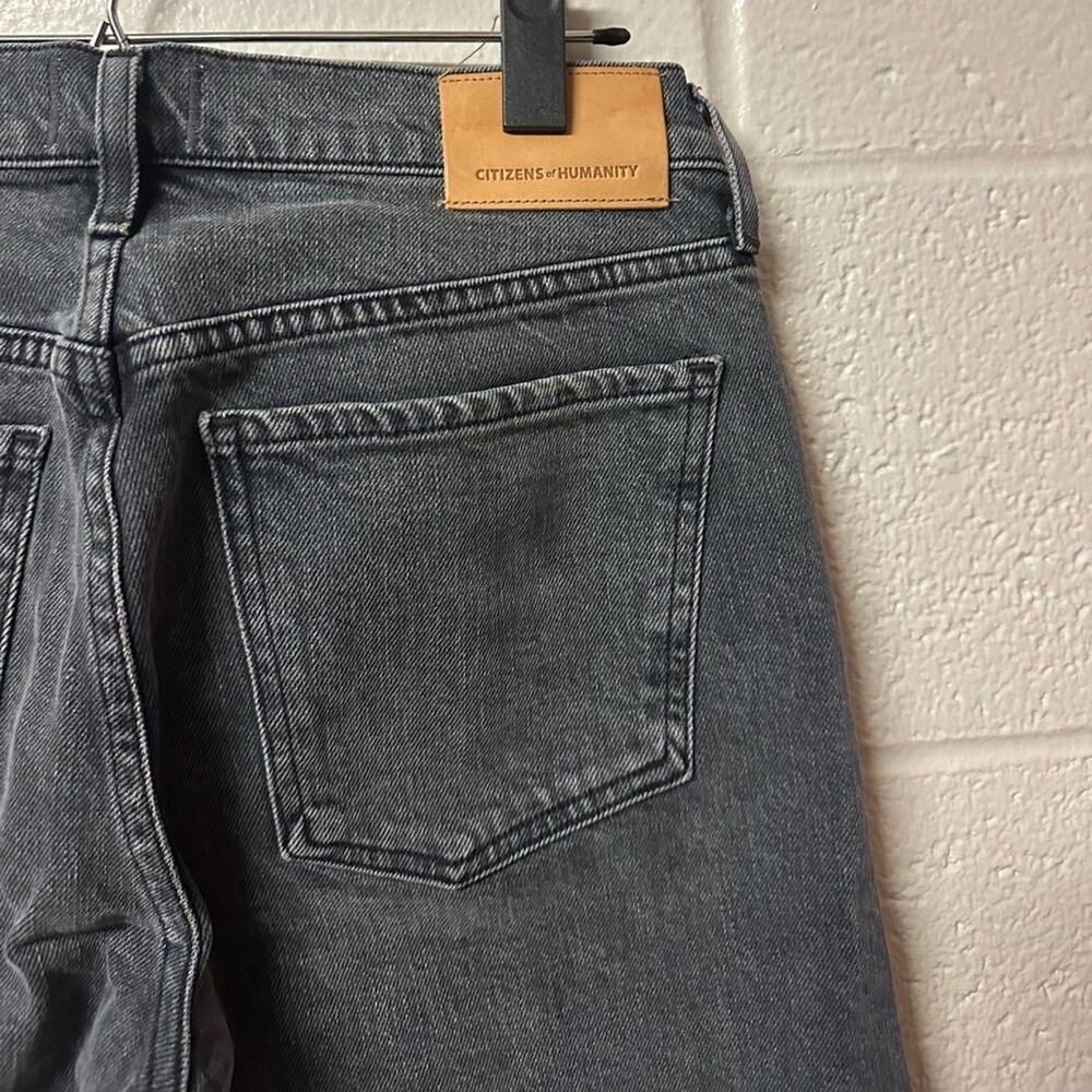Citizens of Humanity COH Emerson Slim Boyfriend Jean Whisper Wash Gray Size 25 - Picture 9 of 13